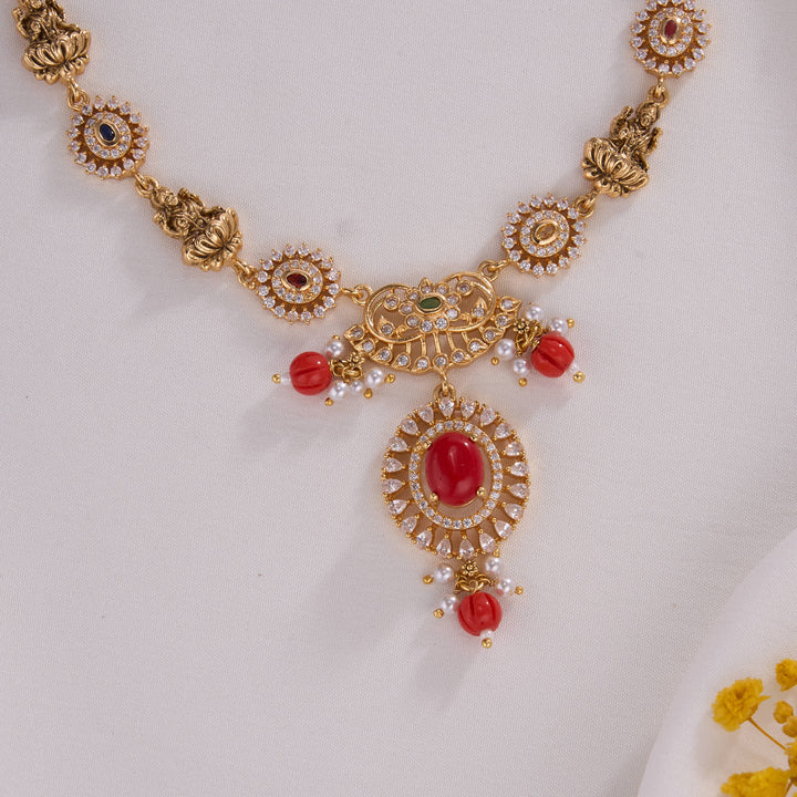 Magnetic Nagas Short Necklace Set