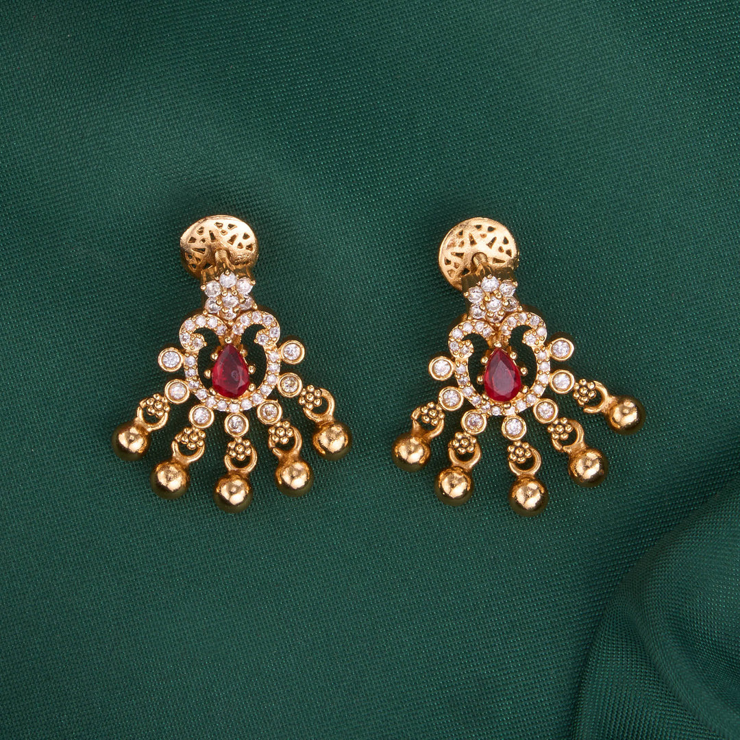 Sparkling Short Necklace Set