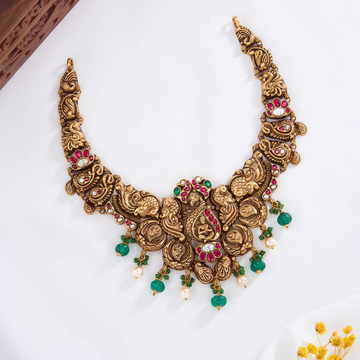Haritha Nagas Short Necklace