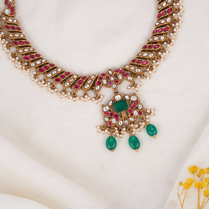 Shine Charm Short Necklace