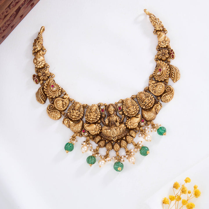 Advikha Nagas Short Necklace