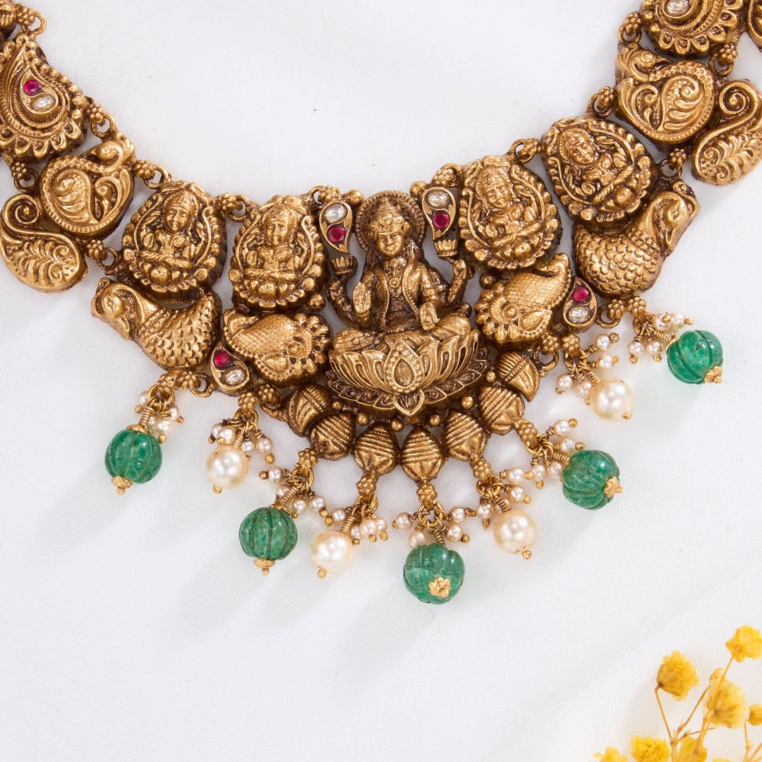 Advikha Nagas Short Necklace