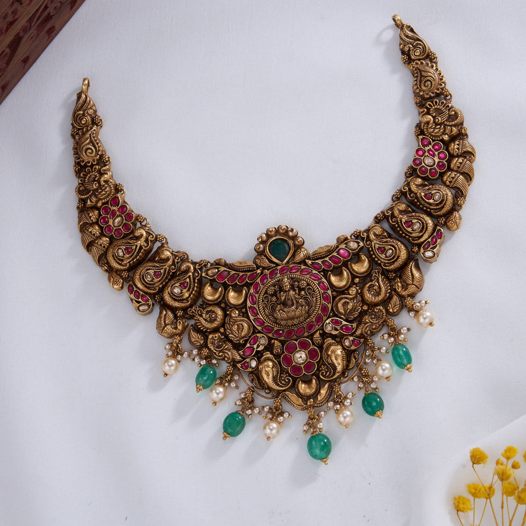 Prathisha Nagas Short Necklace