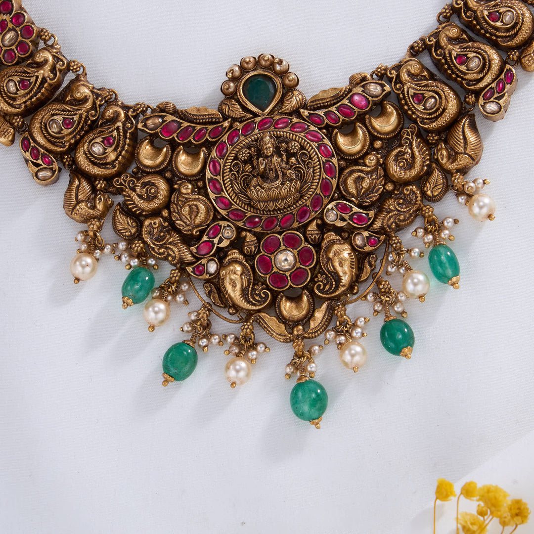 Prathisha Nagas Short Necklace