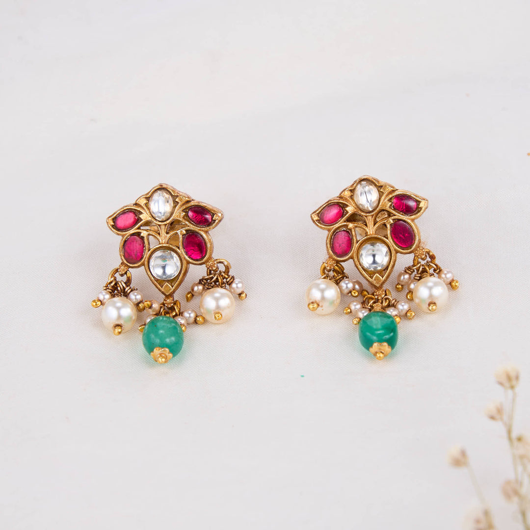 Shinning Kundan Necklace Set