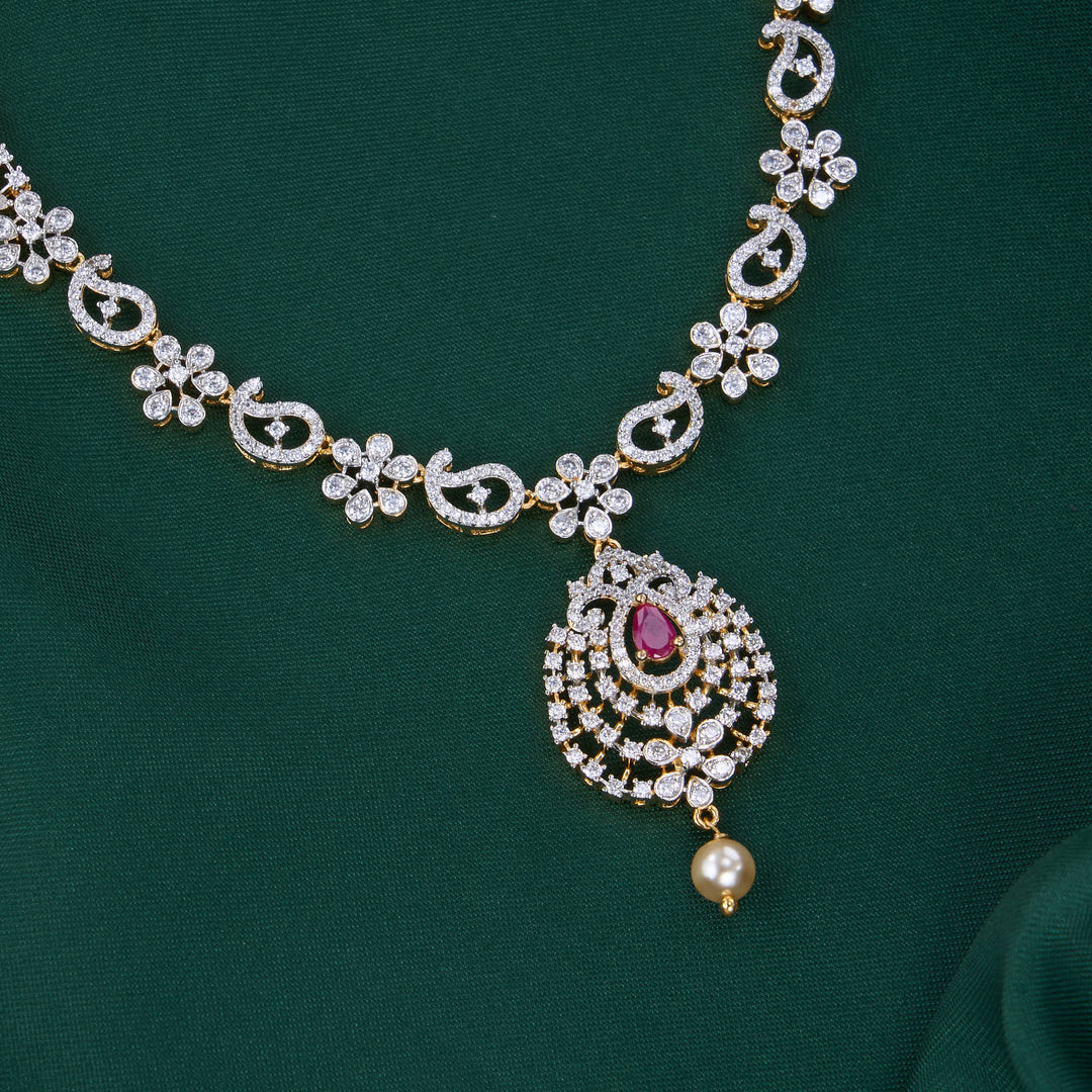 Mirnalini Short Necklace Set
