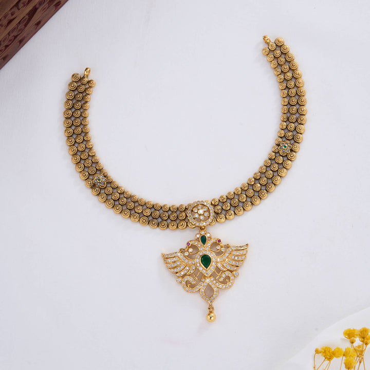 Tharikha Nagas Short Necklace