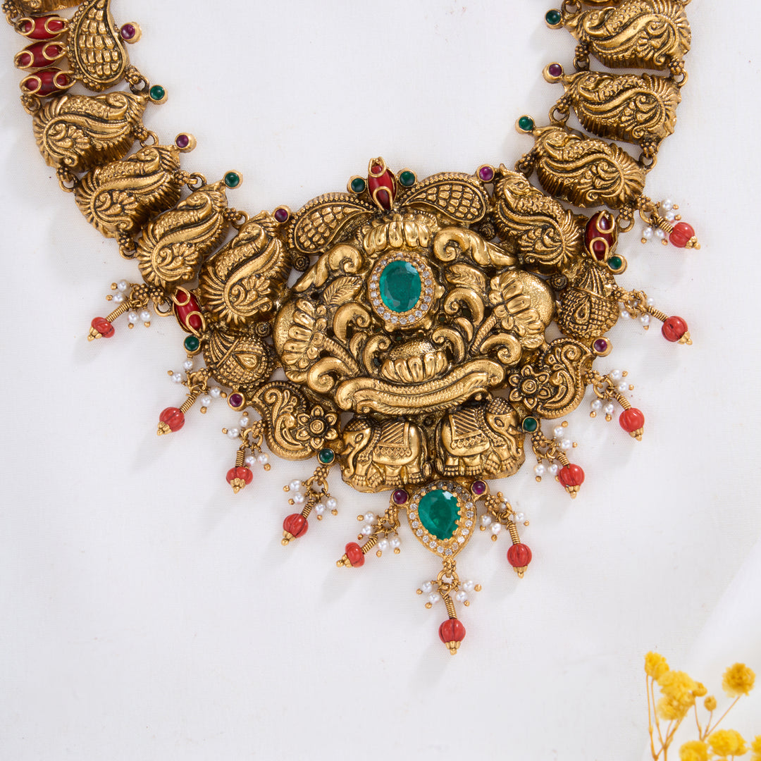 Prashikha Nagas Long Necklace