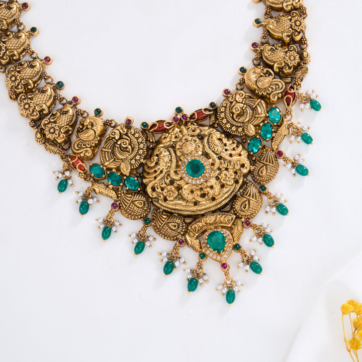 Grand Luxurious Nagas Long Necklace