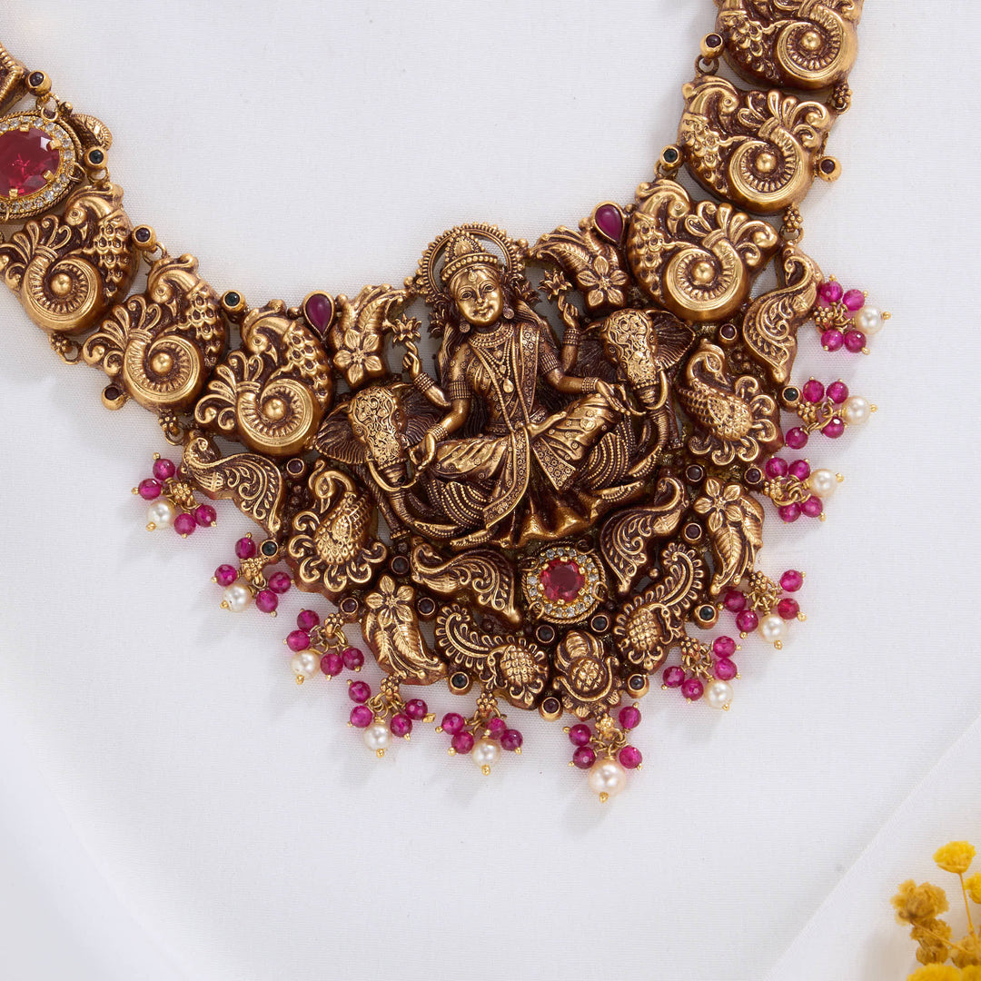 Ruchiktha Nagas Long Necklace