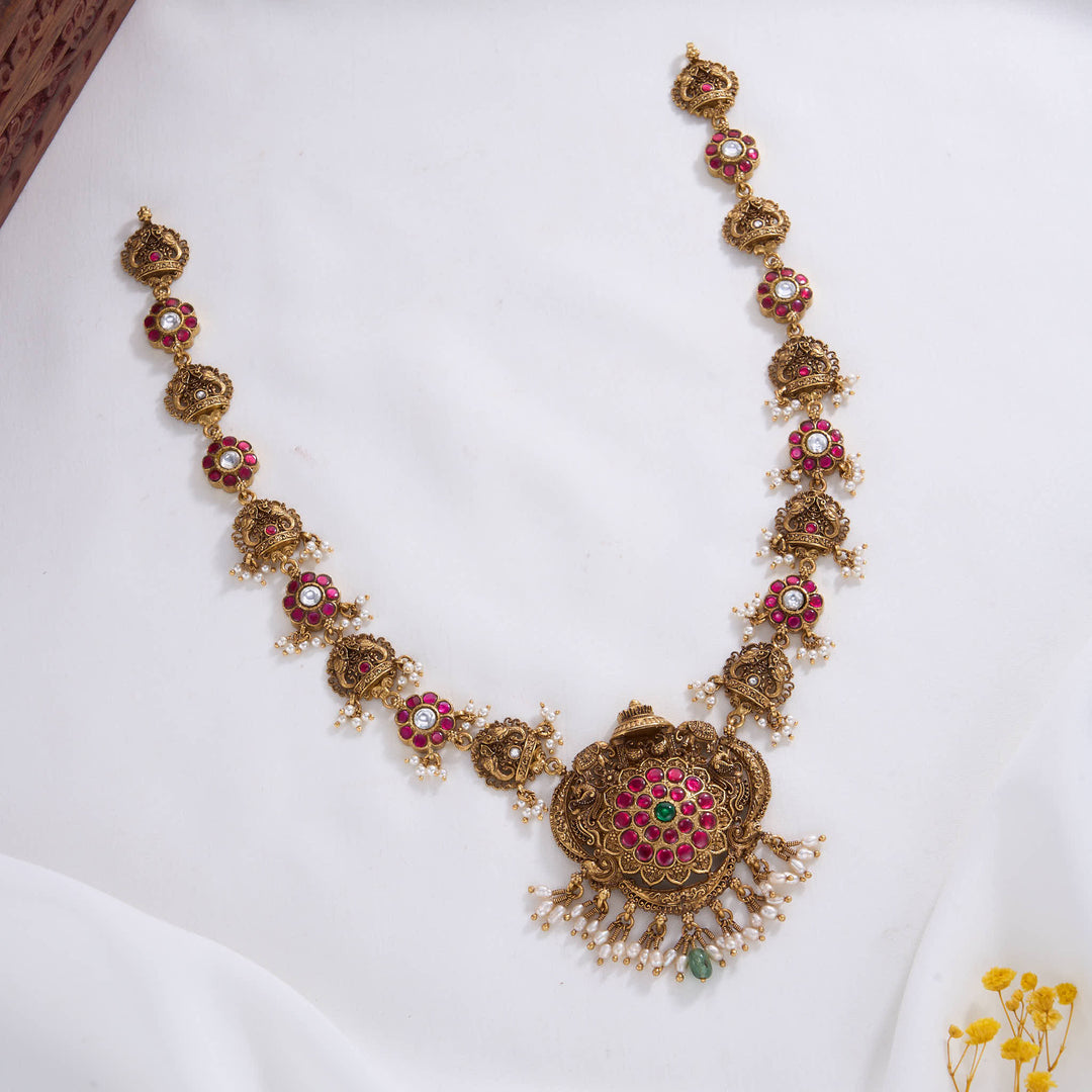 Bhaavikha Nagas Long Necklace
