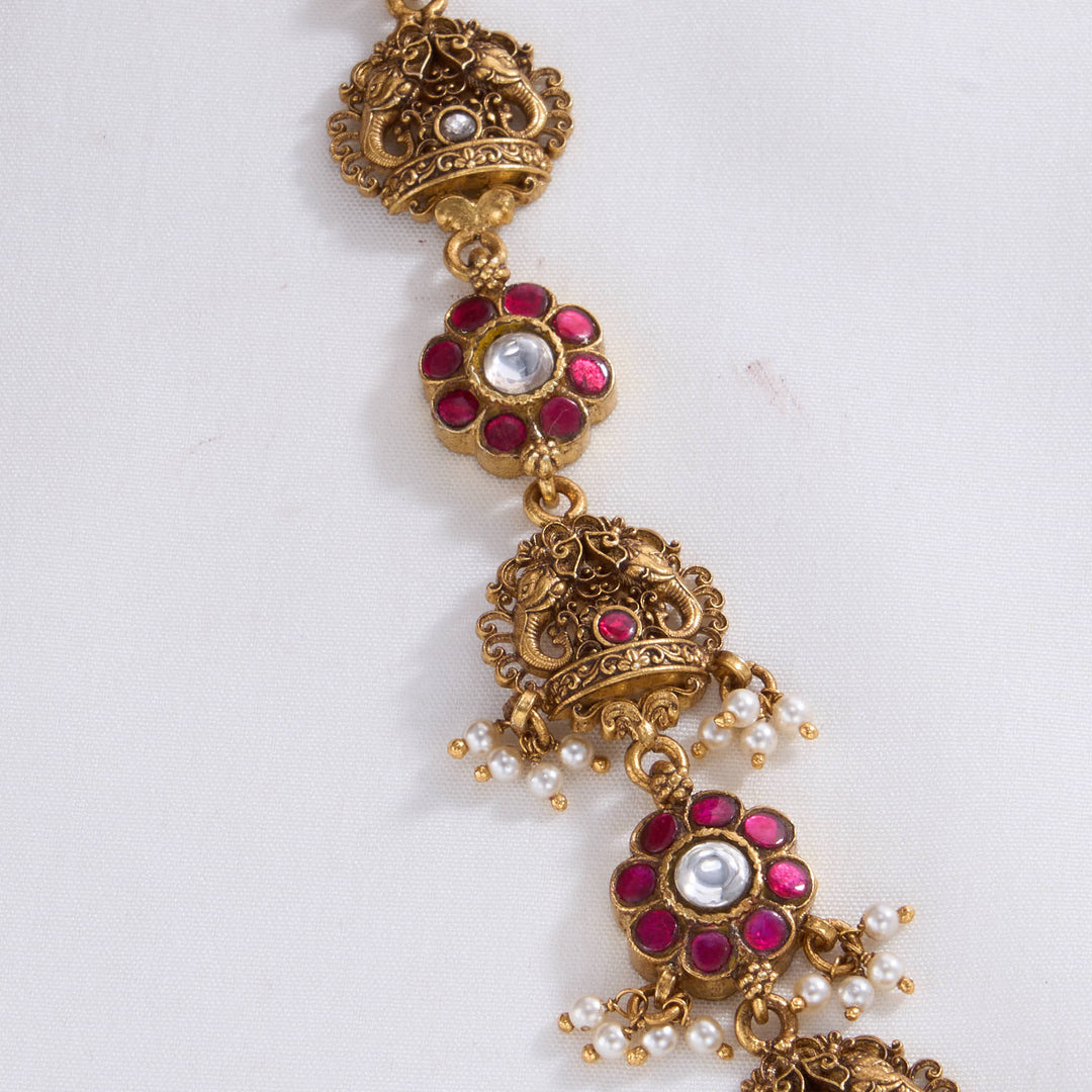 Bhaavikha Nagas Long Necklace
