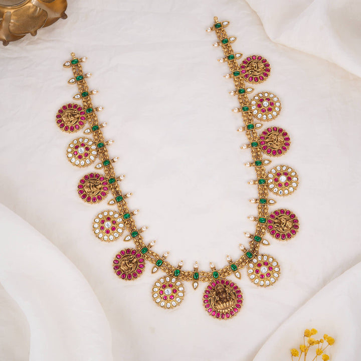 Traditional Kundan Long Necklace
