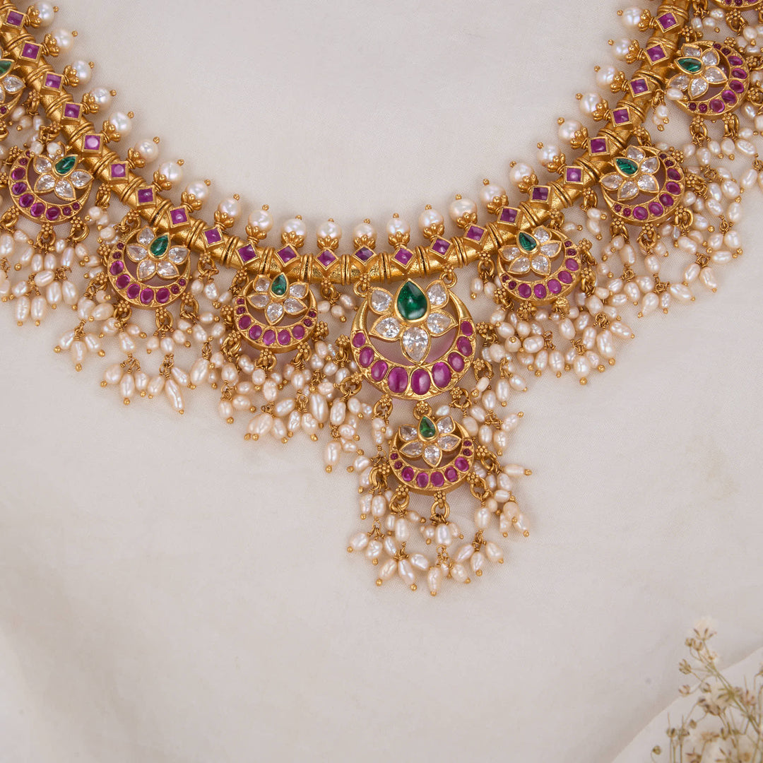 Jashvikaa Guttapusalu Necklace
