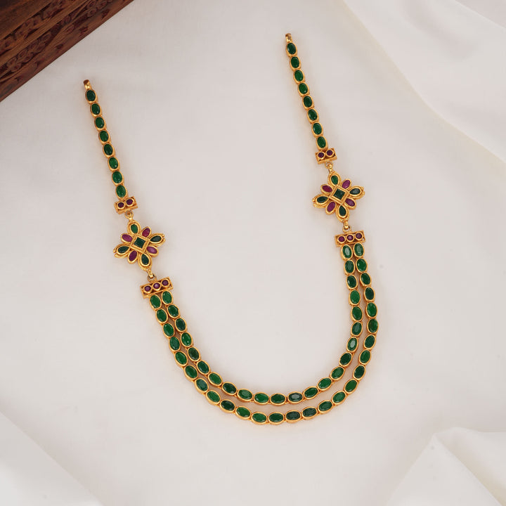 Dhishikha Reversible Stone Necklace