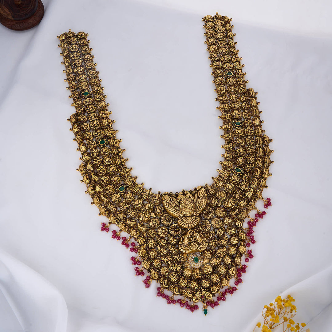Grand Bridal Nagas Long Necklace