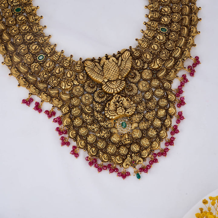 Grand Bridal Nagas Long Necklace