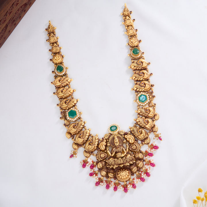 Divine Lakshmi Nagas Long Necklace