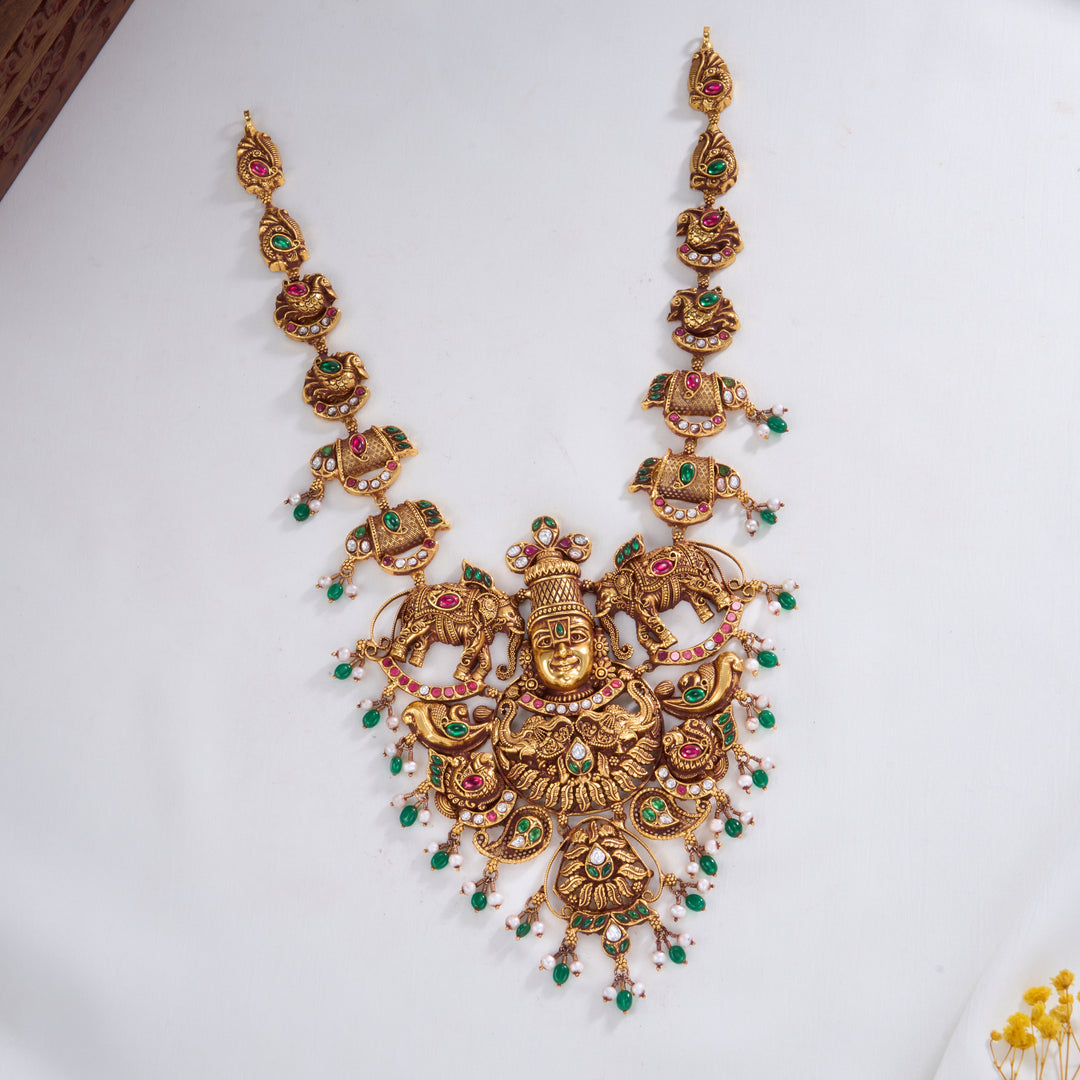 Divine perumal Nagas Long Necklace