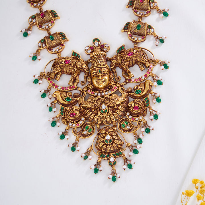 Divine perumal Nagas Long Necklace