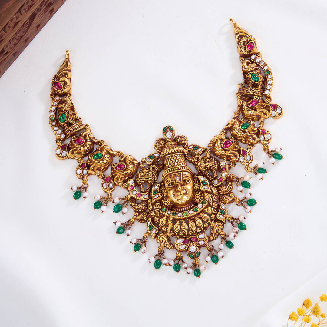 Sithikaa Nagas Short Necklace