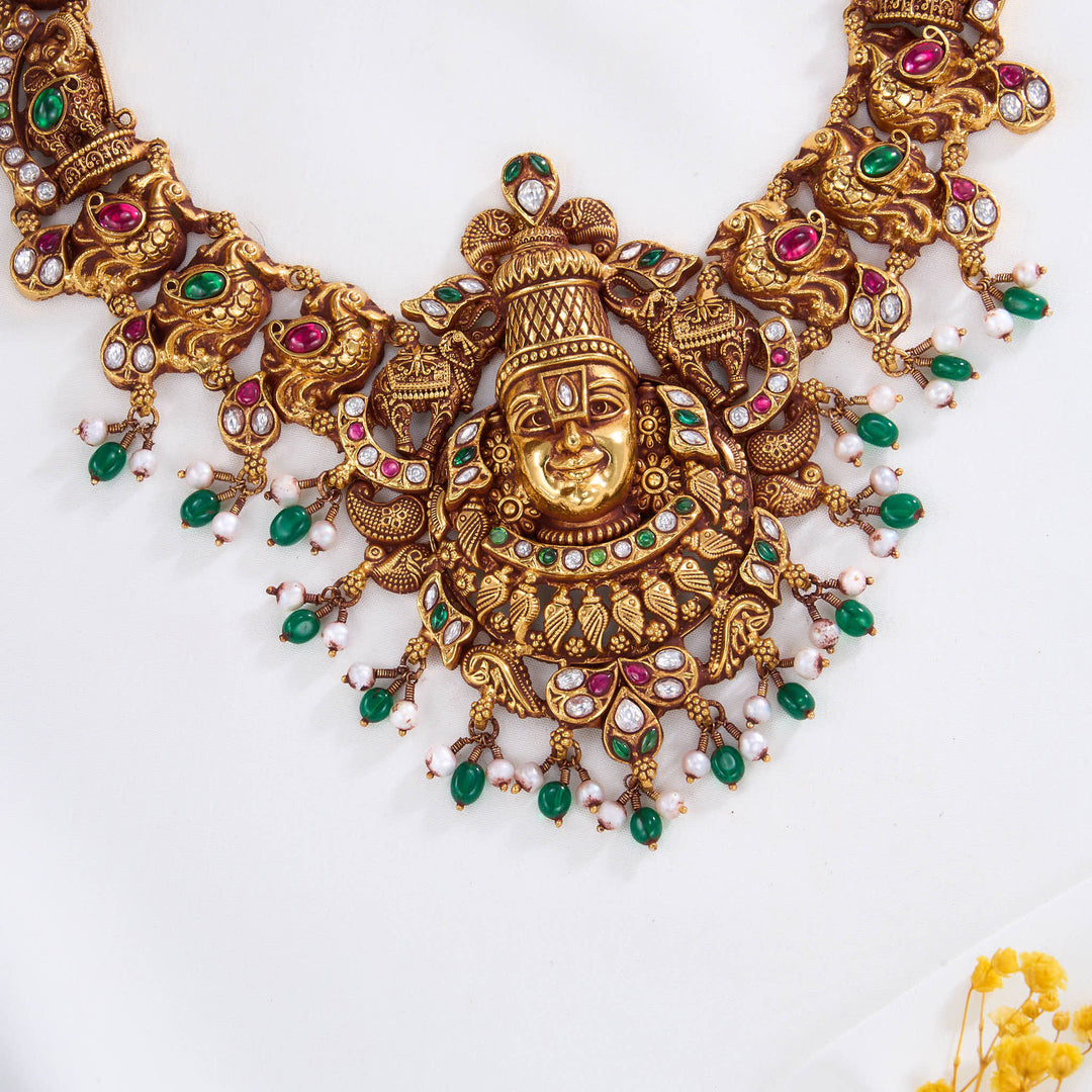 Sithikaa Nagas Short Necklace