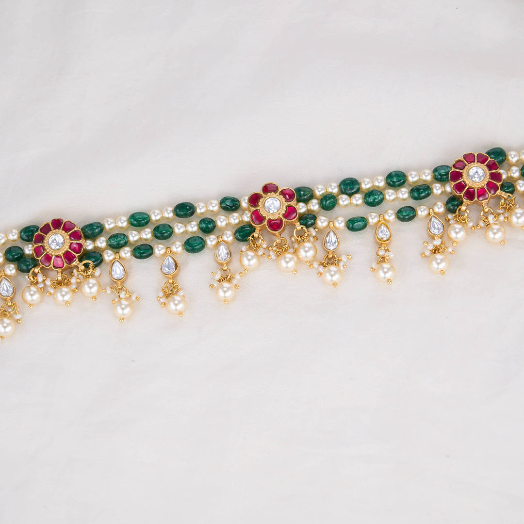 Shinning Charm Kundan Choker