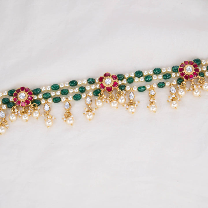 Shinning Charm Kundan Choker