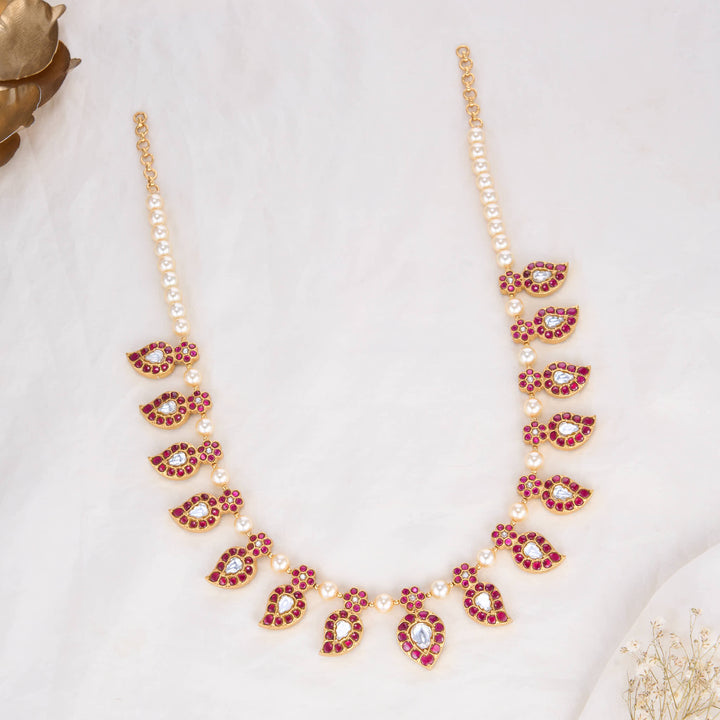 Dharshikha Reversible Short Necklace