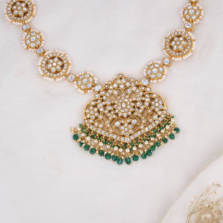 Hithika Reversible Kundan Long Necklace