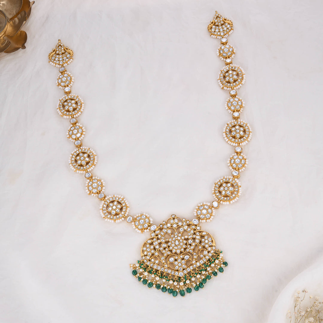 Hithika Reversible Kundan Long Necklace