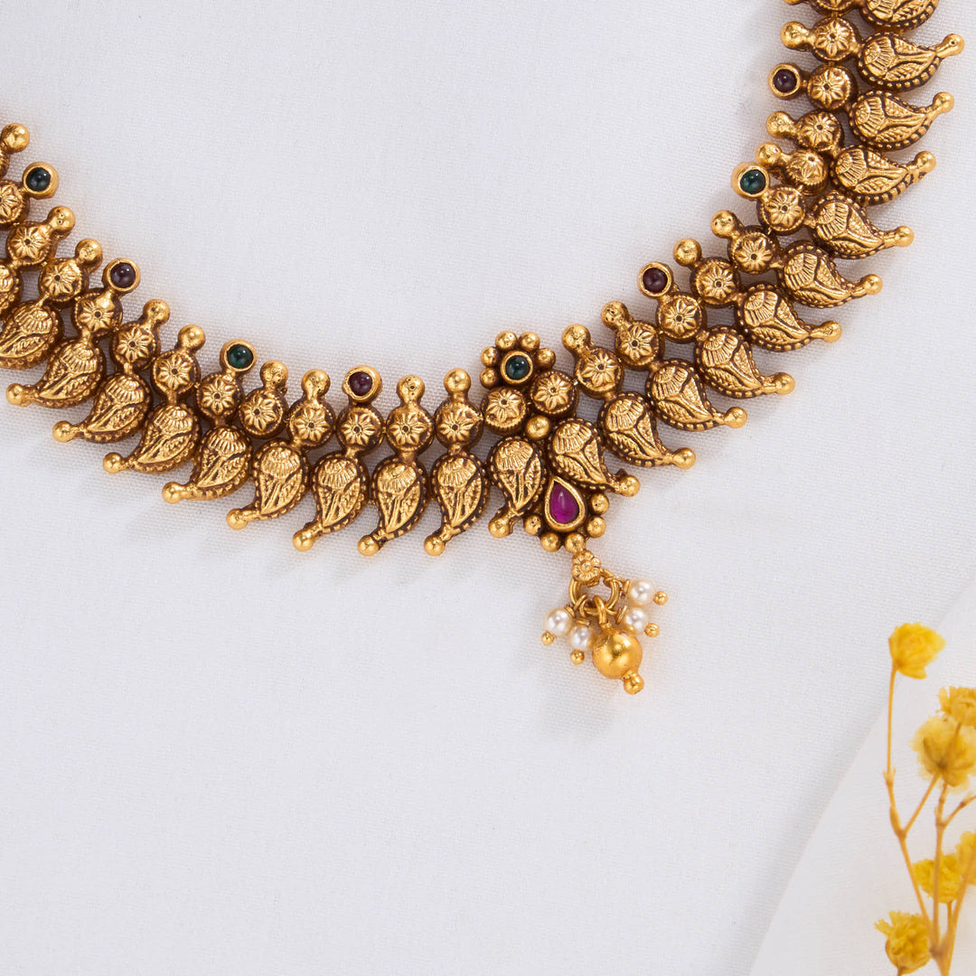 Elenikaa Nagas Short Necklace Set