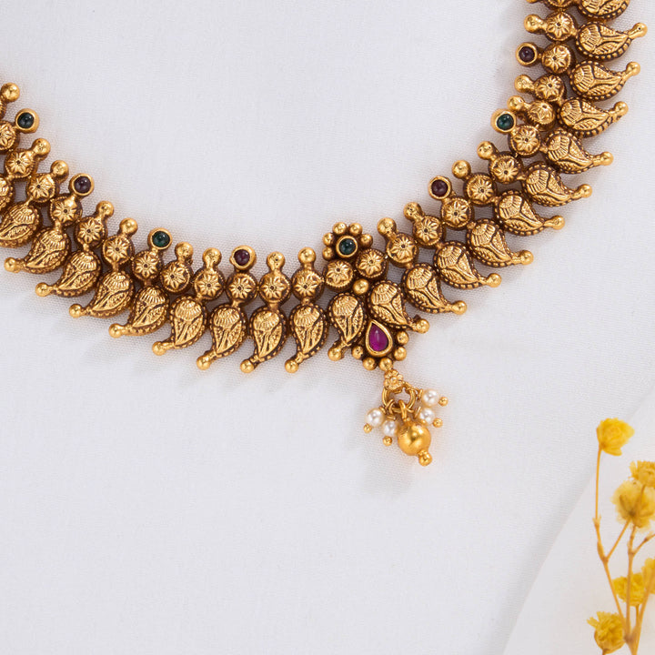 Elenikaa Nagas Short Necklace Set