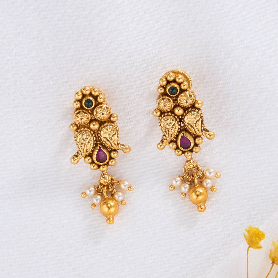 Elenikaa Nagas Short Necklace Set