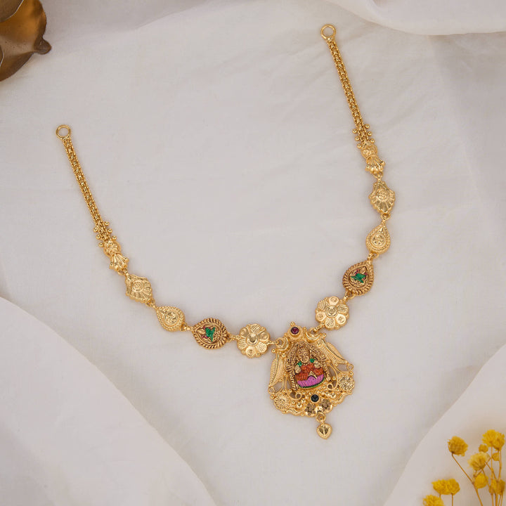 Lakshmi 3D Spl Short Necklace