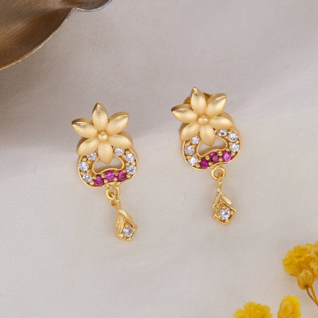 Meenakshi 3D Nagas Short Necklace Set