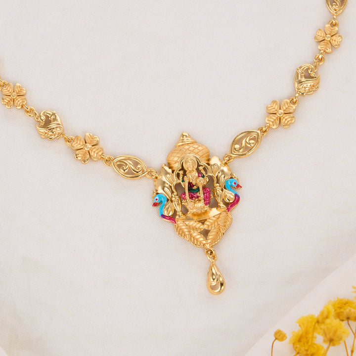 Luminous 3D Spl Short Necklace Set