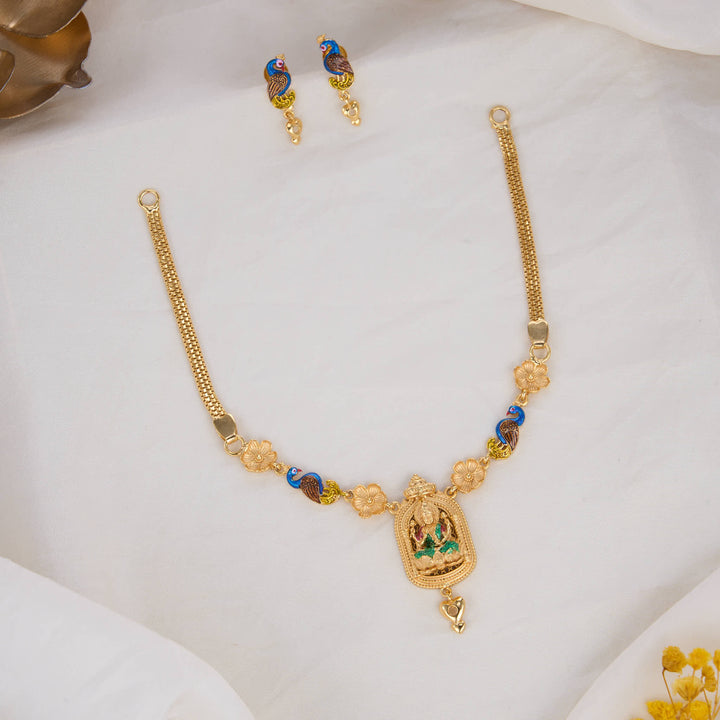 Vintage 3D Spl Short Necklace Set