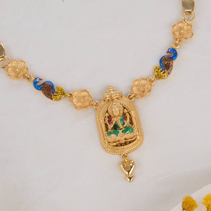 Vintage 3D Spl Short Necklace Set