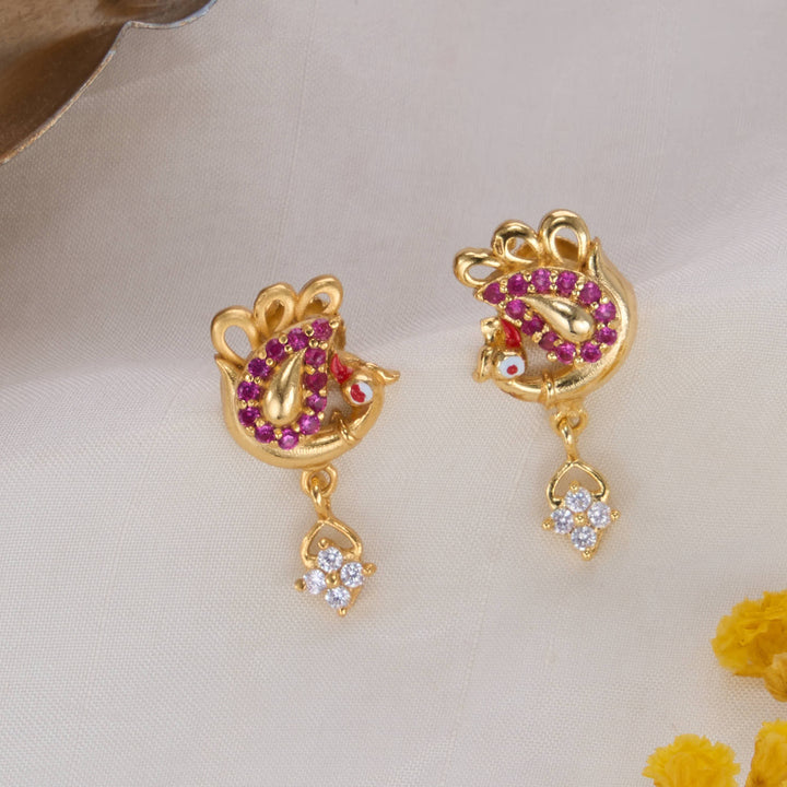Gorgeous 3D Spl Short Necklace Set