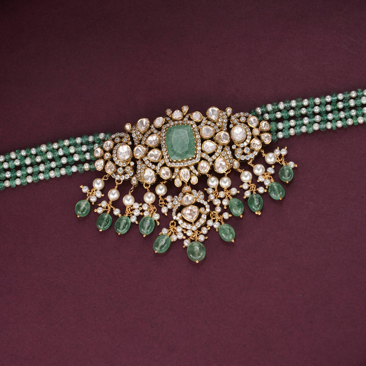 Admirable Moissanite Choker Set