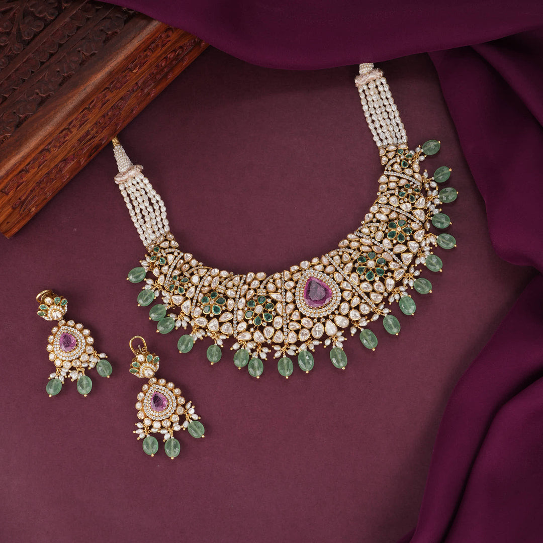 Amazing Moissanite Choker Set