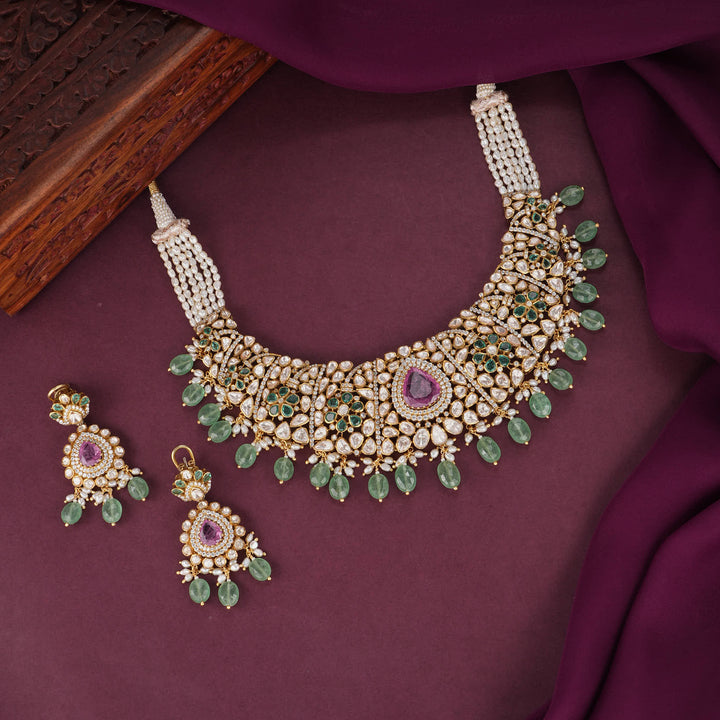 Amazing Moissanite Choker Set