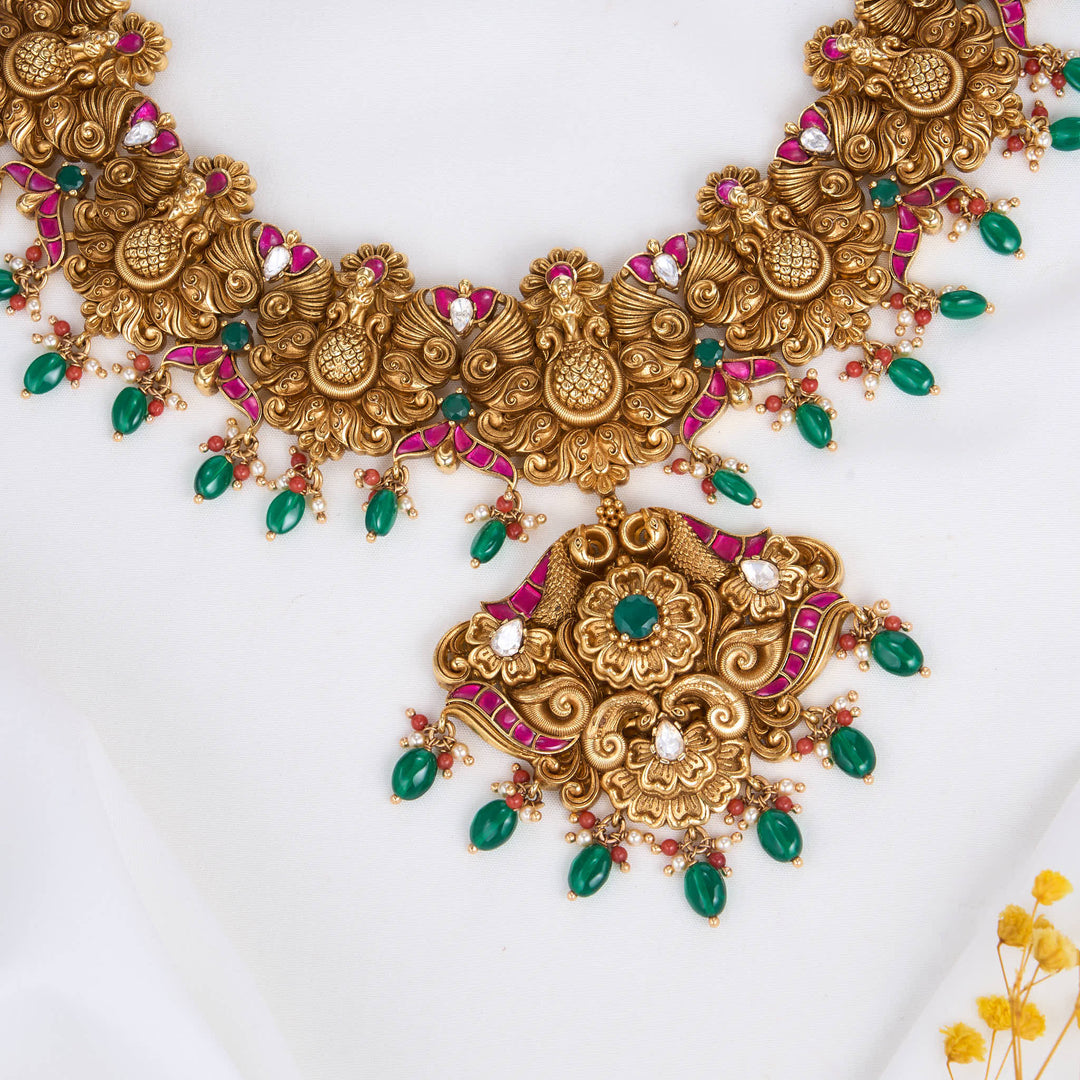 Dhanya Nagas Short Necklace