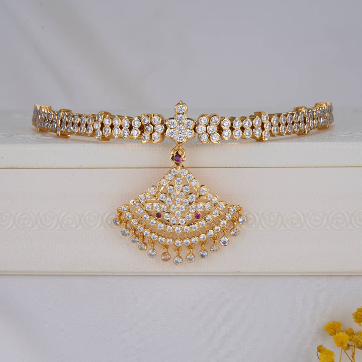 Dhanvikha Attigai Necklace