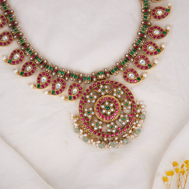 Iconic Spark Kundan Long Necklace