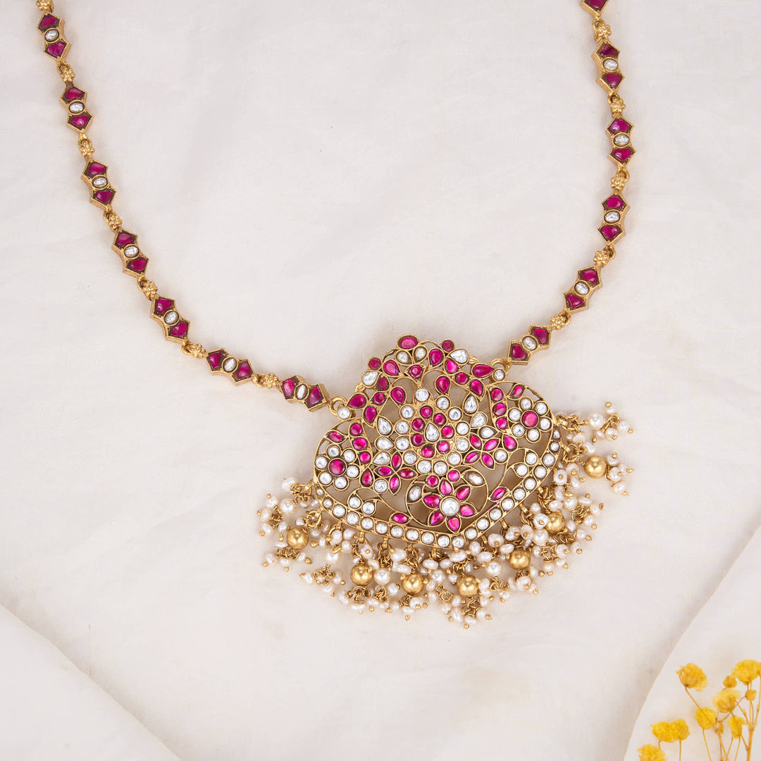 Luxury Kundan Long Necklace