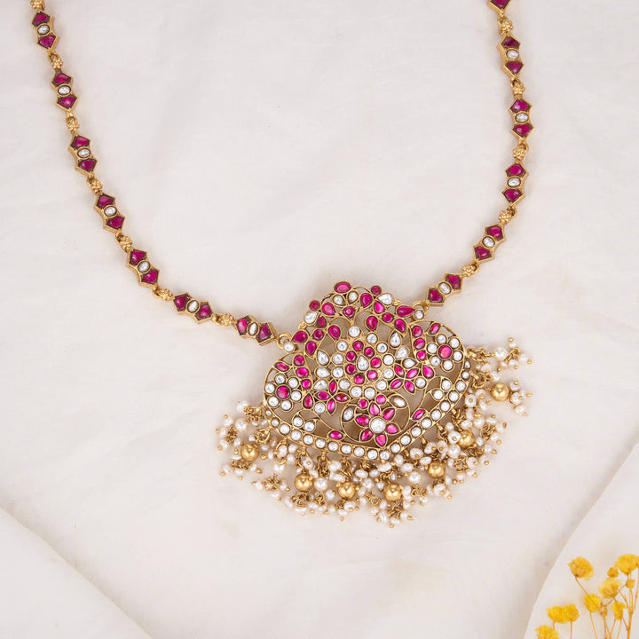 Luxury Kundan Long Necklace