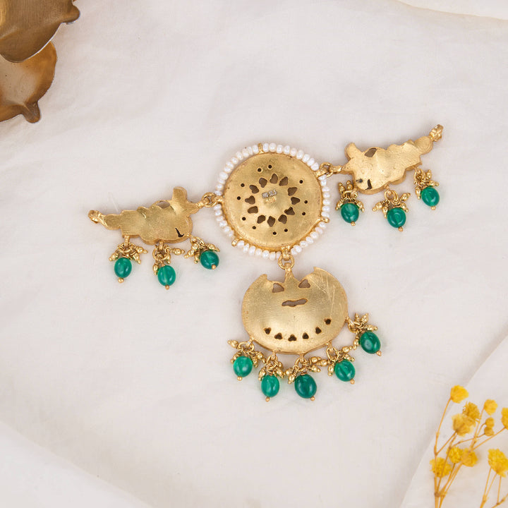 Mystic Aura Kundan Choker