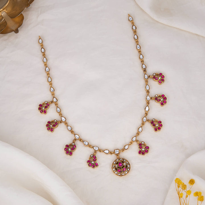 Shervika Kundan Short Necklace